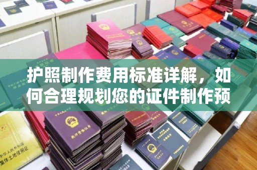 五通桥护照制作费用标准详解，如何合理规划您的证件制作预算